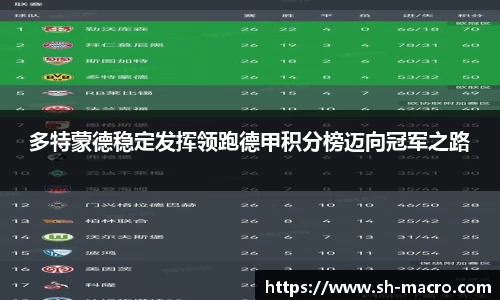 多特蒙德稳定发挥领跑德甲积分榜迈向冠军之路